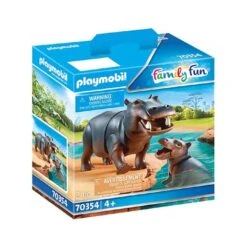 Playmobil - Hipopótamo Con Bebé - 70354