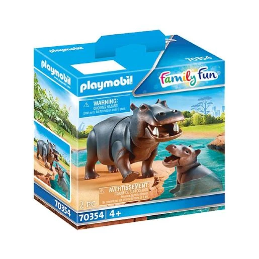 Playmobil - Hipopótamo Con Bebé - 70354 1 Playmobil - Hipopótamo Con Bebé - 70354