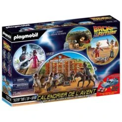 Playmobil - Calendario De Adviento Regreso Al Futuro Parte III - 70576
