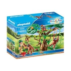 Playmobil - Orangutanes Con árbol - 70345