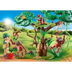 Playmobil - Orangutanes Con árbol - 70345 -Juguetes Descuento Tienda medias 462