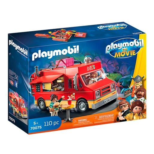 Playmobil - Food Truck Del's Playmobil The Movie - 70075 1 Playmobil - Food Truck Del's Playmobil The Movie - 70075