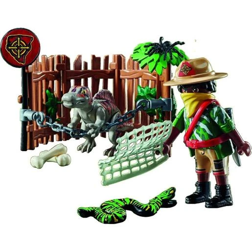 Playmobil - Juego De Construcción Con Spinosaurus Bebé ㅤ 1 Playmobil - Juego De Construcción Con Spinosaurus Bebé ㅤ