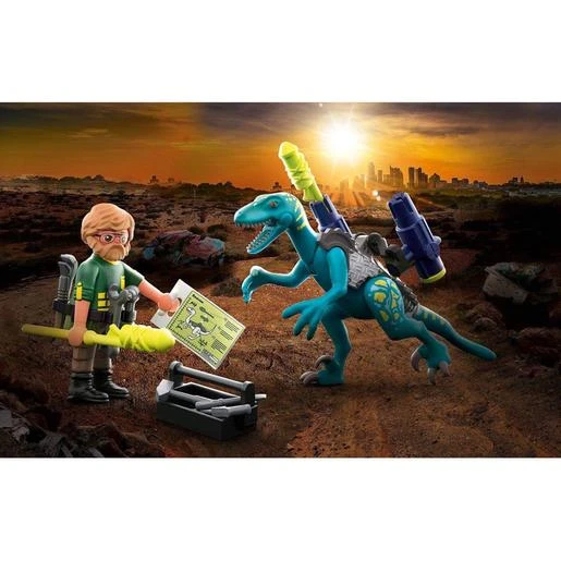 Playmobil - Dino Rise: Tío Rob Armamento Para La Batalla 70629 1 Playmobil - Dino Rise: Tío Rob Armamento Para La Batalla 70629