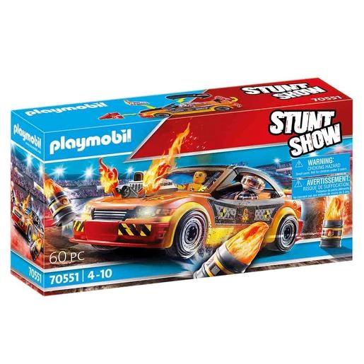 Playmobil - Stuntshow Crashcar - 70551 1 Playmobil - Stuntshow Crashcar - 70551