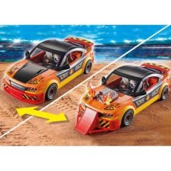 Playmobil - Stuntshow Crashcar - 70551 10 Playmobil - Stuntshow Crashcar - 70551 -Juguetes Descuento Tienda medias 522