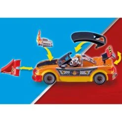 Playmobil - Stuntshow Crashcar - 70551 11 Playmobil - Stuntshow Crashcar - 70551 -Juguetes Descuento Tienda medias 523