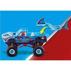 Playmobil - Stuntshow Monster Truck Shark - 70550 -Juguetes Descuento Tienda medias 538