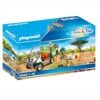 Playmobil - Veterinario De Zoo Con Coche Médico 70346