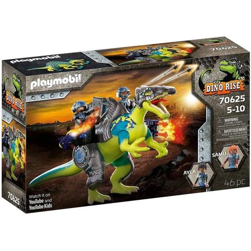 Playmobil - Dino Rise Spinosaurio: Doble Poder De Defensa 70625 2 Playmobil - Dino Rise Spinosaurio: Doble Poder De Defensa 70625 - Imagen 2