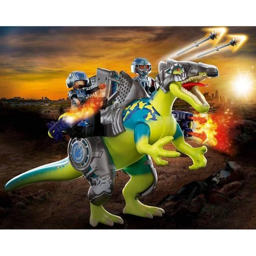 Playmobil - Dino Rise Spinosaurio: Doble Poder De Defensa 70625 3 Playmobil - Dino Rise Spinosaurio: Doble Poder De Defensa 70625 - Imagen 3