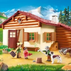 Playmobil - Heidi En La Cabaña De Los Alpes - 70253 5 Playmobil - Heidi En La Cabaña De Los Alpes - 70253 -Juguetes Descuento Tienda medias 61