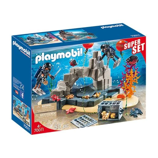 Playmobil - Superset Unidad De Buceo - 70011 1 Playmobil - Superset Unidad De Buceo - 70011