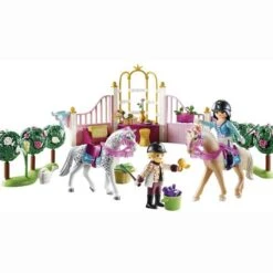 Playmobil - Clases De Equitación En El Establo 70450 -Juguetes Descuento Tienda medias 625