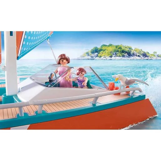 Playmobil - Catamarán Family Fun Playmobil 71043 ㅤ 2 Playmobil - Catamarán Family Fun Playmobil 71043 ㅤ - Imagen 2