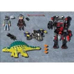 Playmobil - Dino Rise Saichania: Defensa Del Luchador 70626 -Juguetes Descuento Tienda medias 659