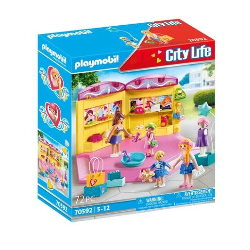 Playmobil - Tienda De Moda Infantil 70592 1 Playmobil - Tienda De Moda Infantil 70592