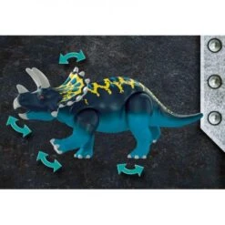 Playmobil - Dino Rise Triceraptos: Batalla Por Las Piedras Legendarias 70627 -Juguetes Descuento Tienda medias 674