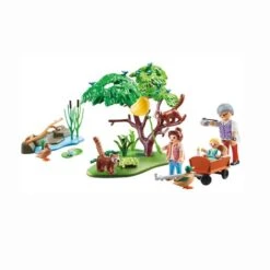 Playmobil - Recinto Exterior De Pandas Rojos 70344 -Juguetes Descuento Tienda medias 680