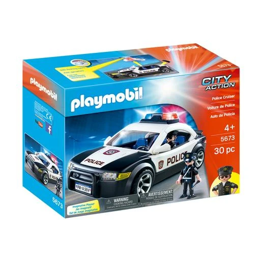 Playmobil - Coche Policía Cruiser - 5673 1 Playmobil - Coche Policía Cruiser - 5673