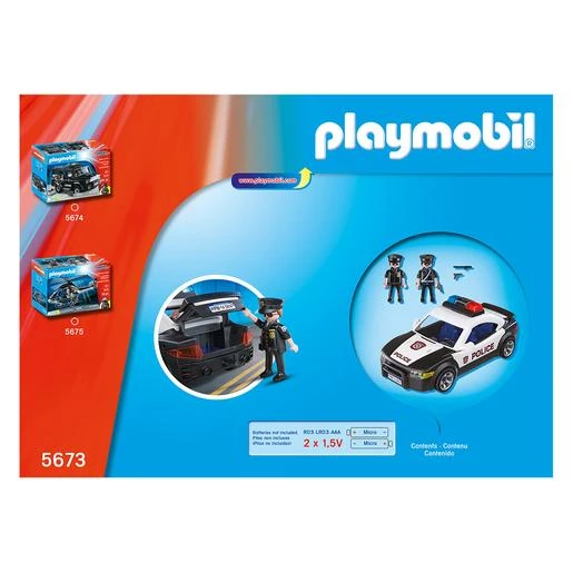 Playmobil - Coche Policía Cruiser - 5673 3 Playmobil - Coche Policía Cruiser - 5673 - Imagen 3