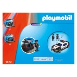 Playmobil - Coche Policía Cruiser - 5673 9 Playmobil - Coche Policía Cruiser - 5673 -Juguetes Descuento Tienda medias 689