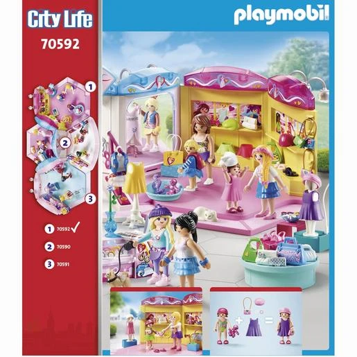 Playmobil - Tienda De Moda Infantil 70592 4 Playmobil - Tienda De Moda Infantil 70592 - Imagen 4