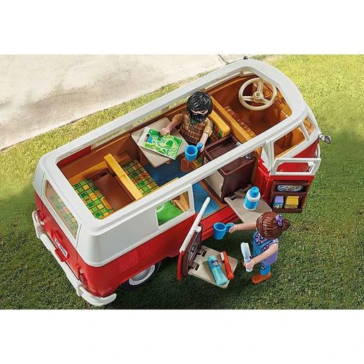 Playmobil - Volkswagen T1 Camping Bus - 70176 3 Playmobil - Volkswagen T1 Camping Bus - 70176 - Imagen 3