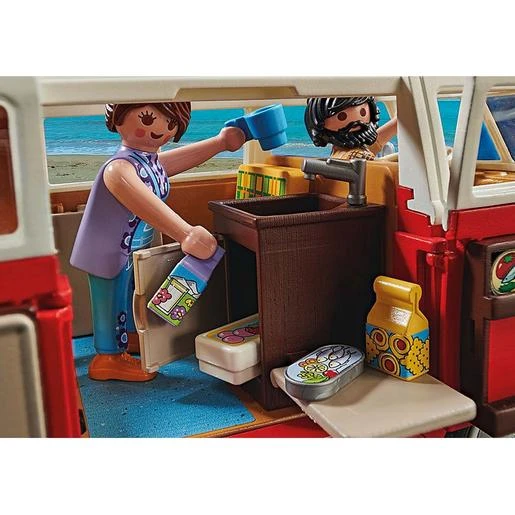 Playmobil - Volkswagen T1 Camping Bus - 70176 4 Playmobil - Volkswagen T1 Camping Bus - 70176 - Imagen 4