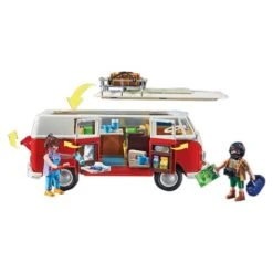 Playmobil - Volkswagen T1 Camping Bus - 70176 9 Playmobil - Volkswagen T1 Camping Bus - 70176 -Juguetes Descuento Tienda medias 701