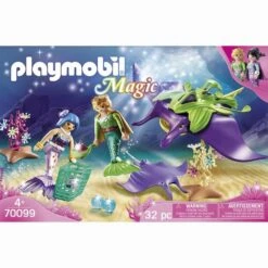 Playmobil - Recolectores De Perlas Con Manta Raya 70099 -Juguetes Descuento Tienda medias 749