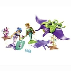 Playmobil - Recolectores De Perlas Con Manta Raya 70099 -Juguetes Descuento Tienda medias 750
