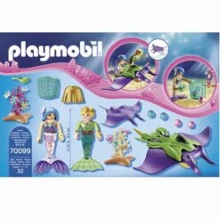 Playmobil - Recolectores De Perlas Con Manta Raya 70099 -Juguetes Descuento Tienda medias 751