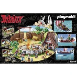 Playmobil - Calendario De Adviento Asterix Y Los Piratas - 71087 -Juguetes Descuento Tienda medias 796