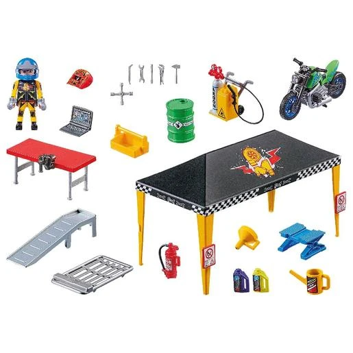 Playmobil - Stuntshow Tienda Taller - 70552 2 Playmobil - Stuntshow Tienda Taller - 70552 - Imagen 2