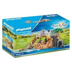 Playmobil - Recinto Exterior De Leones - 70343