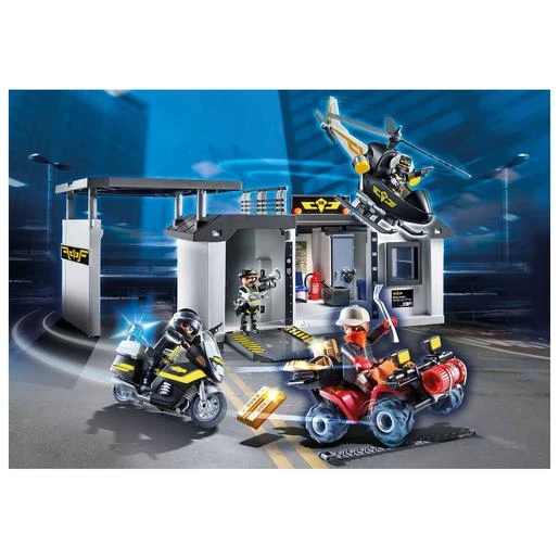 Playmobil - Maletín Comisaría Fuerzas Especiales - 70338 2 Playmobil - Maletín Comisaría Fuerzas Especiales - 70338 - Imagen 2