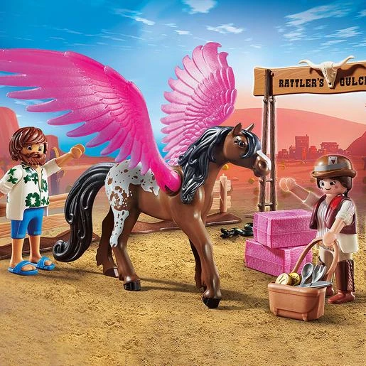 Playmobil - Marla, Del Y Caballo Con Alas Playmobil The Movie - 70074 2 Playmobil - Marla, Del Y Caballo Con Alas Playmobil The Movie - 70074 - Imagen 2