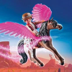 Playmobil - Marla, Del Y Caballo Con Alas Playmobil The Movie - 70074 7 Playmobil - Marla, Del Y Caballo Con Alas Playmobil The Movie - 70074 -Juguetes Descuento Tienda medias 845