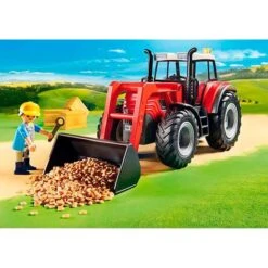 Playmobil - Tractor Con Remolque - 70131 -Juguetes Descuento Tienda medias 849
