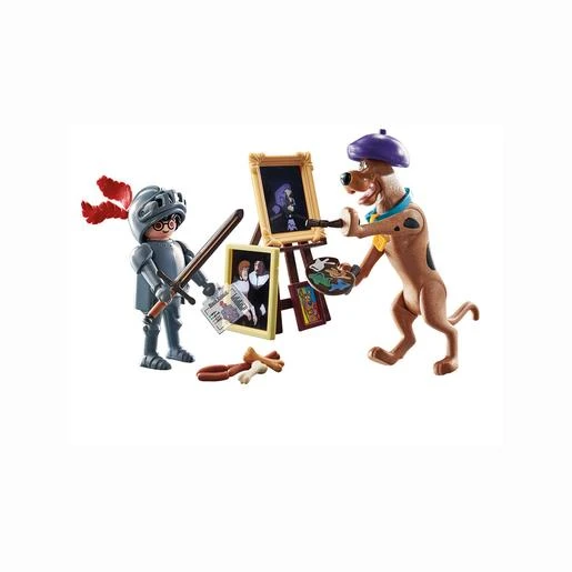 Playmobil - SCOOBY-DOO! Aventura Con Black Knight 70709 4 Playmobil - SCOOBY-DOO! Aventura Con Black Knight 70709 - Imagen 4