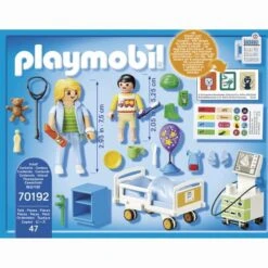 Playmobil - Sala Hospital Infantil 70192 11 Playmobil - Sala Hospital Infantil 70192 -Juguetes Descuento Tienda medias 892