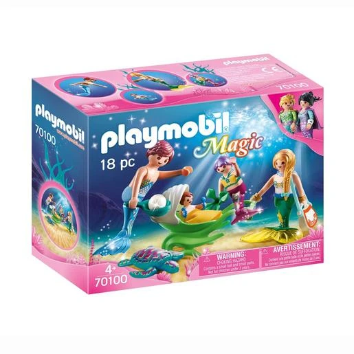 Playmobil - Familia Con Cochecito 70100 1 Playmobil - Familia Con Cochecito 70100