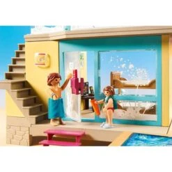 Playmobil - Bungalow Con Piscina 70435 -Juguetes Descuento Tienda medias 977