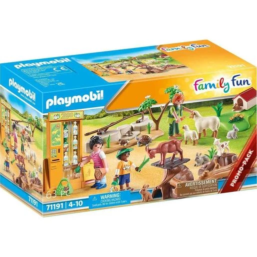 Playmobil - Zoo De Mascotas Con Animales De Juguete ㅤ 1 Playmobil - Zoo De Mascotas Con Animales De Juguete ㅤ