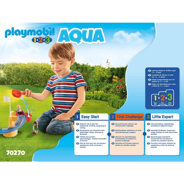 PLAYMOBIL ® 1 2 3 AQUA Tobogán De Agua 70270 3 PLAYMOBIL ® 1 2 3 AQUA Tobogán De Agua 70270 - Imagen 3