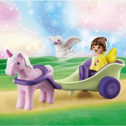 PLAYMOBIL ® 1 2 3 Carroza De Unicornio Con Hada -Juguetes Descuento Tienda playmobil 1 2 3 carroza de unicornio con hada a294035 2
