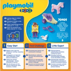 PLAYMOBIL ® 1 2 3 Carroza De Unicornio Con Hada -Juguetes Descuento Tienda playmobil 1 2 3 carroza de unicornio con hada a294035 4