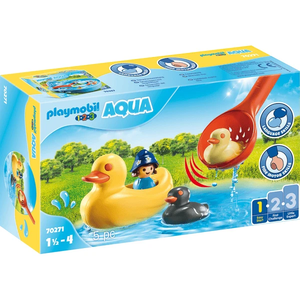 PLAYMOBIL ® 1 2 3 Familia De Patos AQUA 70271 1 PLAYMOBIL ® 1 2 3 Familia De Patos AQUA 70271