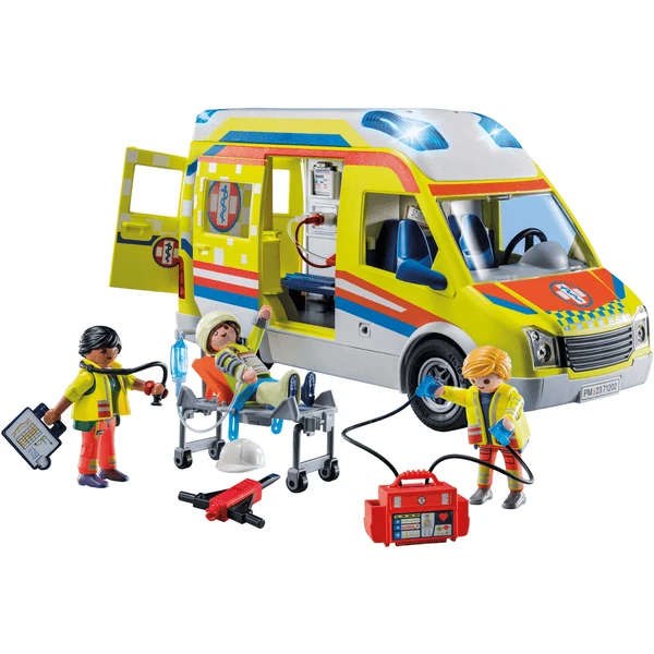 PLAYMOBIL® Ambulancia Con Luz Y Sonido 2 PLAYMOBIL® Ambulancia Con Luz Y Sonido - Imagen 2